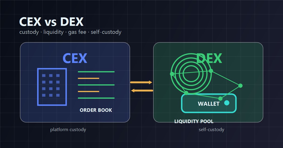 CEX vs DEX : comment choisir son exchange quand on débute